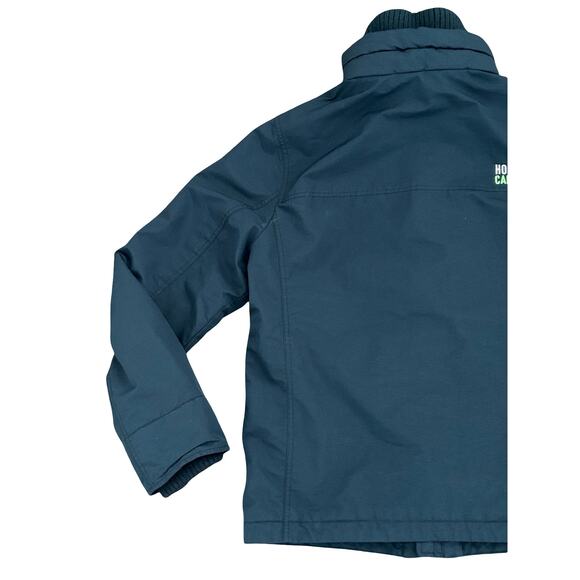 Hollister Unisex Navy Neon Green Winter Fall Jacket Coat Size S M Y2K Outdoor - Picture 5 of 8